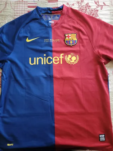 Camisa Oficial Barcelona #10 Messi Final UCL 2009