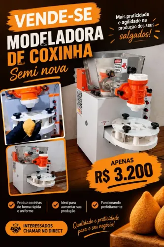 Modeladora de coxinha