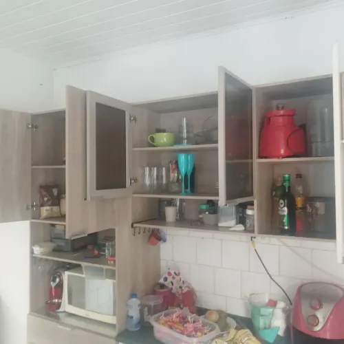 Armário de cozinha.