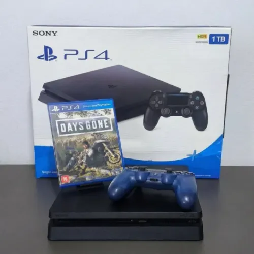 PS4 SLIM - 1TB (Parcelo no cartão)