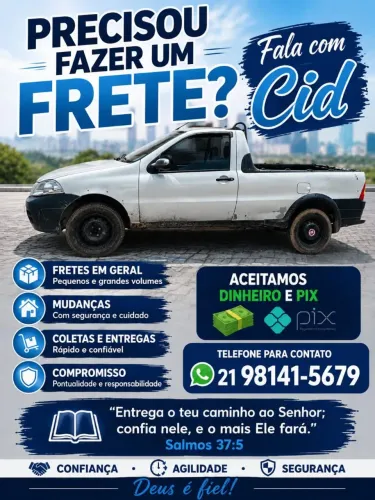 Frete/mudança/eventos 