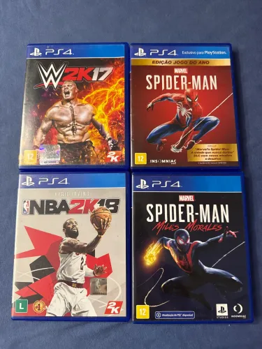 Vendo jogos de ps4