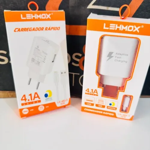 Carregador Lehmox para iphone - LE-482-3