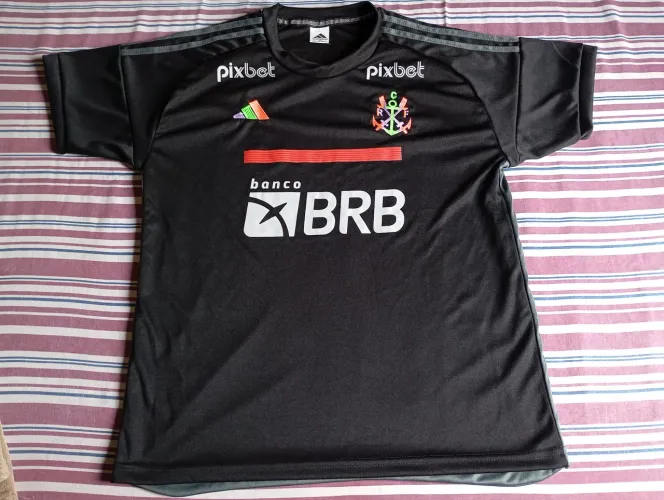 Camisa Oficial CRB Edição Consciência Negra 2025 Preta Regatas - Nova Nunca Usada