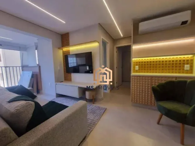 APARTAMENTO 59m² 2 Quartos sendo 1 suíte para ALUGAR - Brooklin - São Paulo/SP