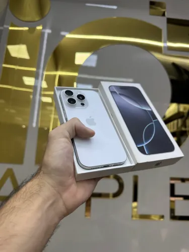 IPHONE 16 PRO MAX 256GB BRANCO SEMI NOVO COM CAIXA PROMOÇÃO JULHO