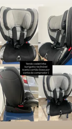 Cadeirinha reclinável burigotto