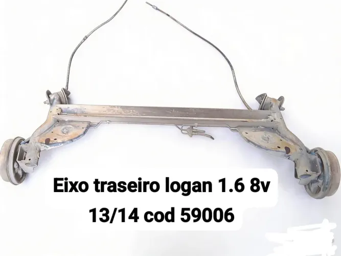 Eixo traseiro Renault Logan
