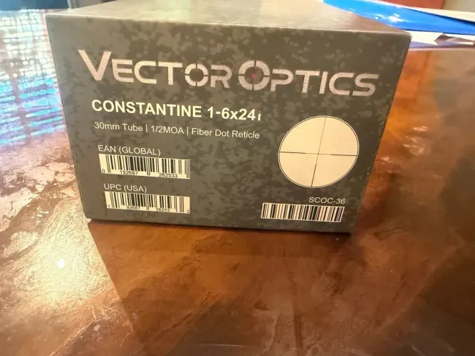 Constantine 1-6x24i luneta Vector optics lpvo