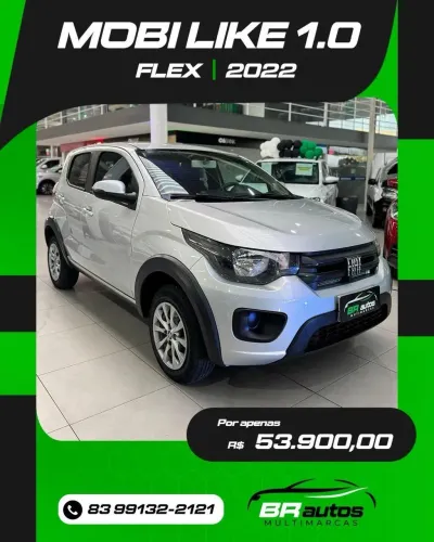 Fiat Mobi Like ON 1.0 Fire Flex 5P. 2022