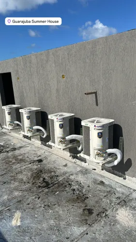 Instalação e manutenção de ar condicionado 