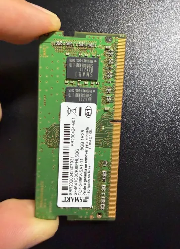 Memória SODIMM DDR4 8gb 2666mhz (para notebook)