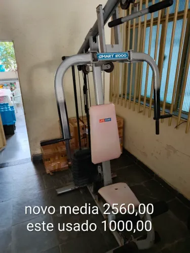 Aparelho de musculacao mod smart 8000 da marca life zone