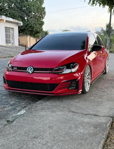 Parachoque golf GTI MK7,5 para golf mk7 (2014 a 2017) completo com grade.