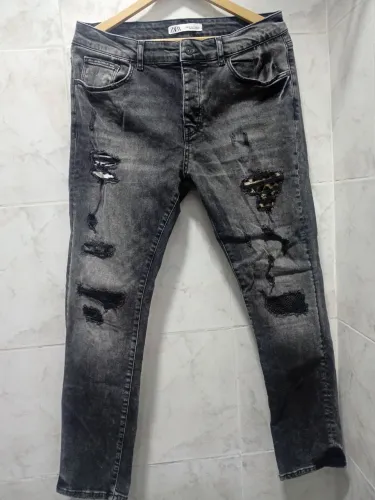 Calça jeans masculina Zara man 42