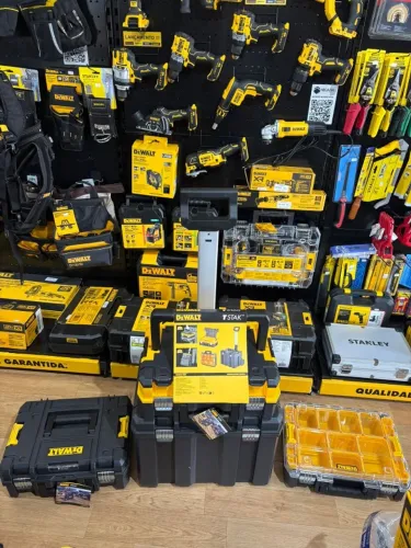 Caixa de Ferramentas com Roda Torre Armazenamento 4 peças Tstak DeWalt