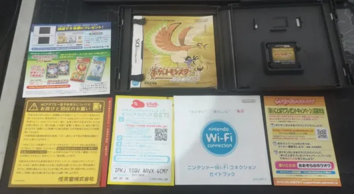 Pokémon Heart Gold Japonês Completo