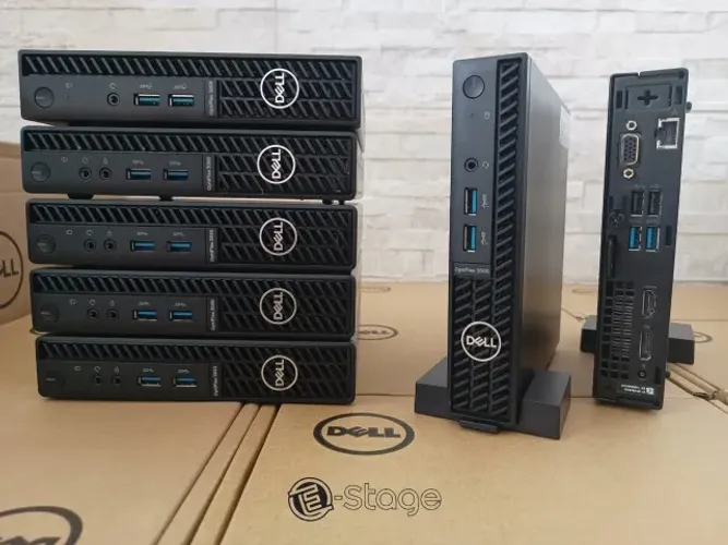 Lote c/ 6 Dell OptiPlex Micro 3080 | Intel Core i3-10100T | 8Gb DDR4 | SSD 240Gb