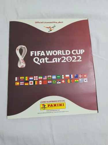 Álbum Copa Do Mundo Qatar 2022 Panini - Quase Completo (Falta Só 1 Figurinha!)