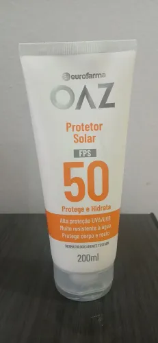 Protetor solar Fator 50 