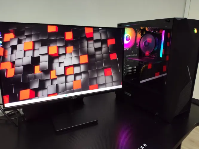 Pc gamer completo RX 6600 XT | Ryzen 5 5600