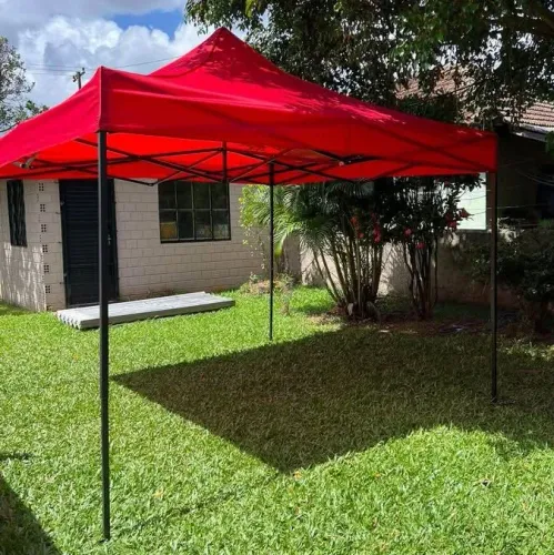 TENDA SANFONADA APENAS AZUL VERMELHA DISPONIVEL