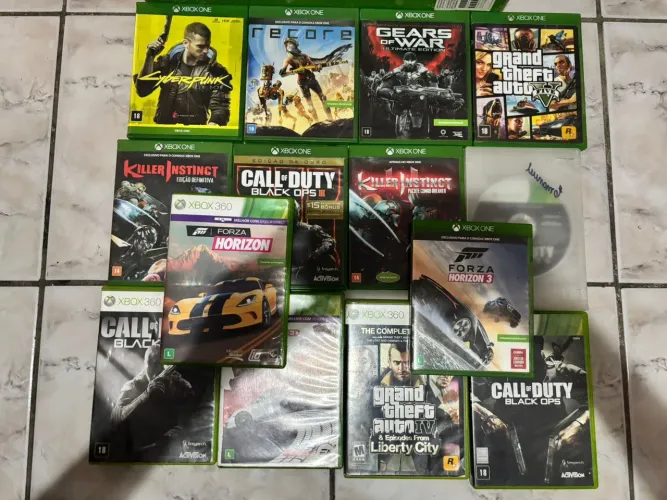 Vendo ou troco Jogos de Xbox One e 360.
