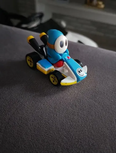 Shy Guy Azul Mario Kart Hot Wheels