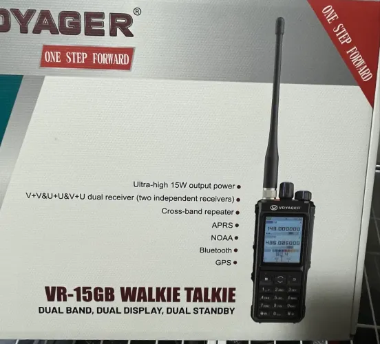 RÁDIO PX VHF UHF AM FM VOYAGER NOVO