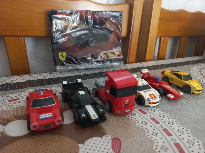 Coleção completa lego Ferrari shell v-power 