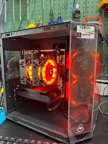 Pc gamer xeon 2640v4 16gb Rx 550 