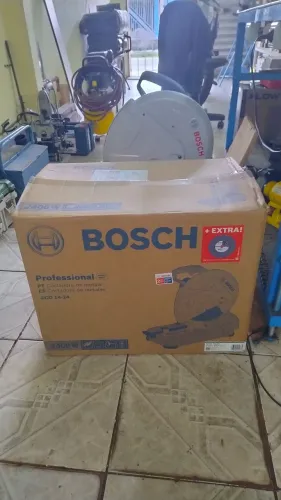 Policorte Bosch 120v. 2400w  mais 5 Disco de corte Grátis.