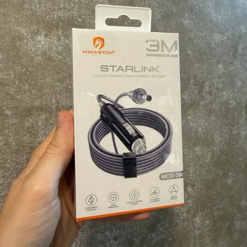 Carregador veicular para StarLink