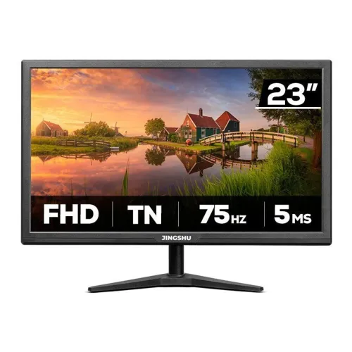 Monitor Jingshu 23" Full HD 75Hz HDMI/VGA LACRADO