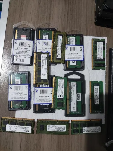 Vendo Memórias de Notebook DDR3 e DDR4