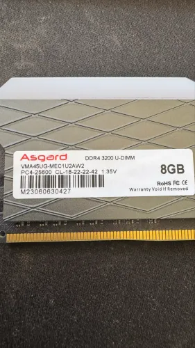 Memória ram 8Gb Asgard LOKI 3200mhz