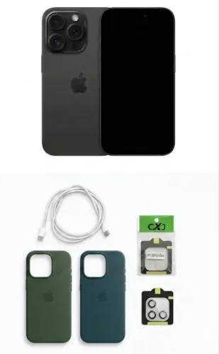 iPhone 16 Pro 128GB Preto | Nota Fiscal | 4 Capas