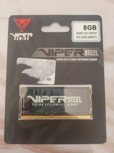 Memoria ddr4 8gb 3200mhz patriot game nova lacrada so 289 reais temos ssd tb
