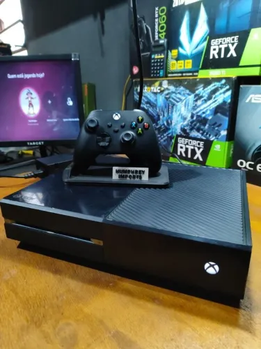 VIDEO GAME XBOX ONE FAT 500GB 1 CONTROLE - GARANTIA 3 MESES