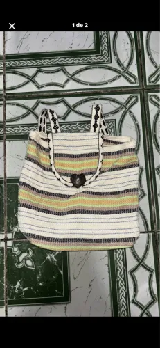 Mochila feminina artesanal