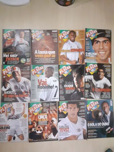 REVISTA PLACAR - 2005 - LOTE 12 EDIÇÕES