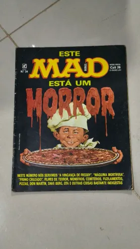 Revista Mad número 34 - Editora Record