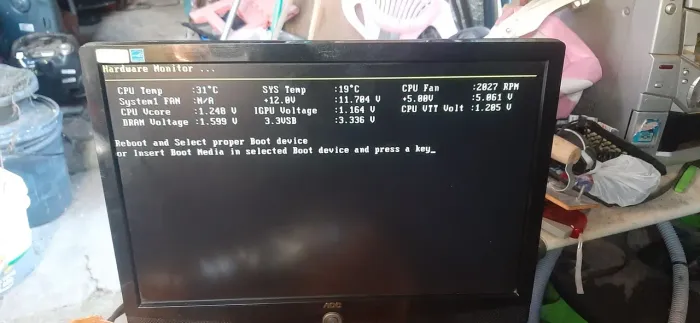 Monitor aoc 17 vga campinas