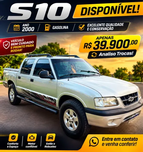 Chevrolet S10 Pick-up Std. 2.2 MPFI CD 2000