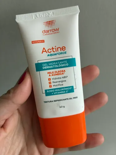 Hidratante facial Actine pele oleosa
