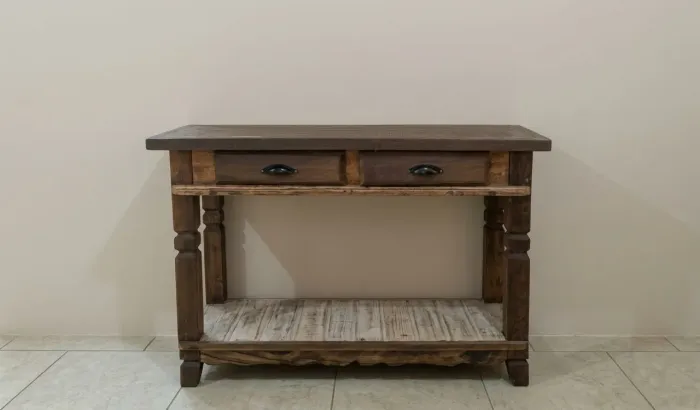 Mesa ou aparador de madeira demolição!