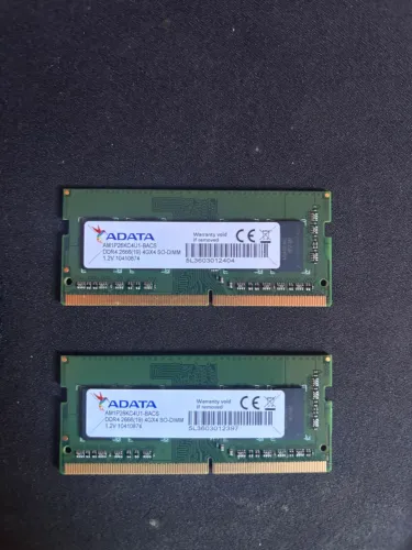 Memória ram 2 x 4GB DDR4 2666MHz Notebook