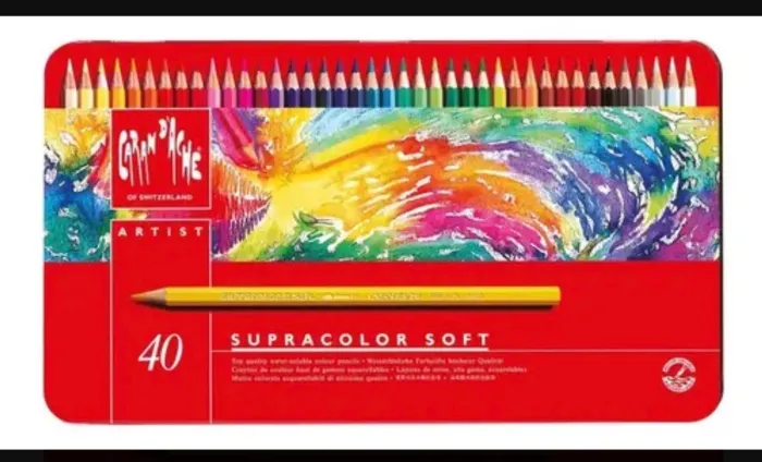 Lápiz cor acuarelas carandache supracor soft 40