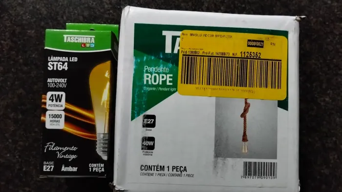 Pendente Rope taschibra novo 