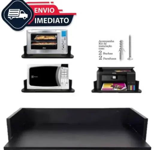 Suporte impressora, microondas